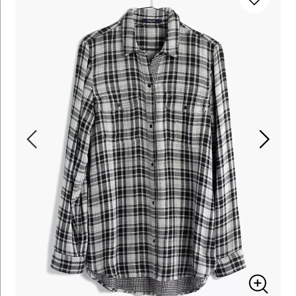 Madewell Plaid Shirt